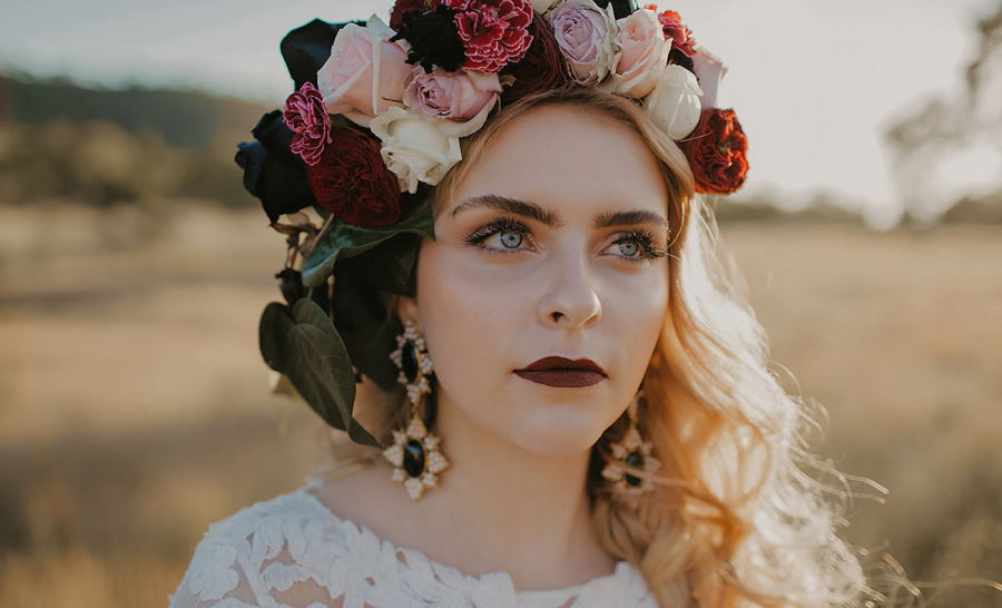 unique wedding makeup