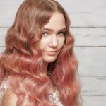 rose gold hair color